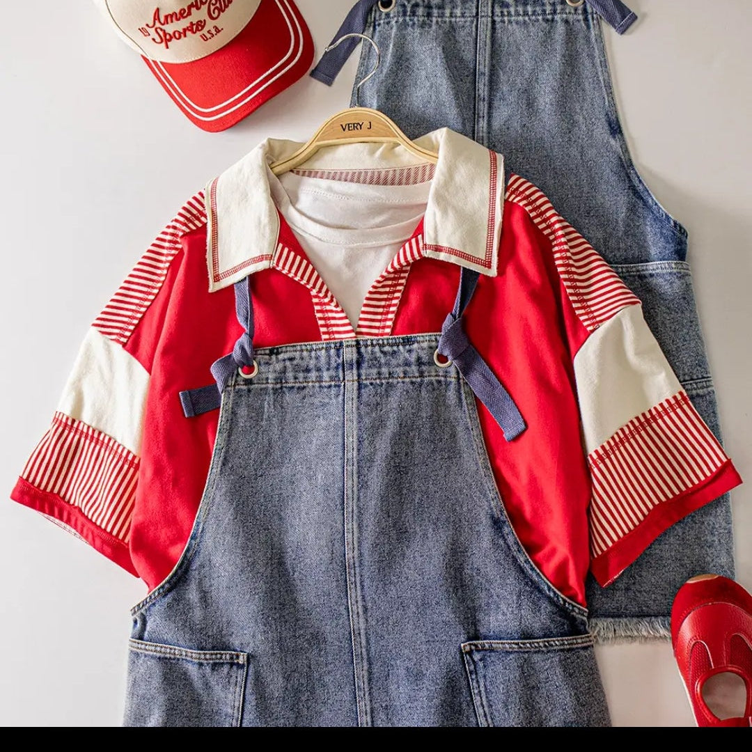 Sun Denim Romper
